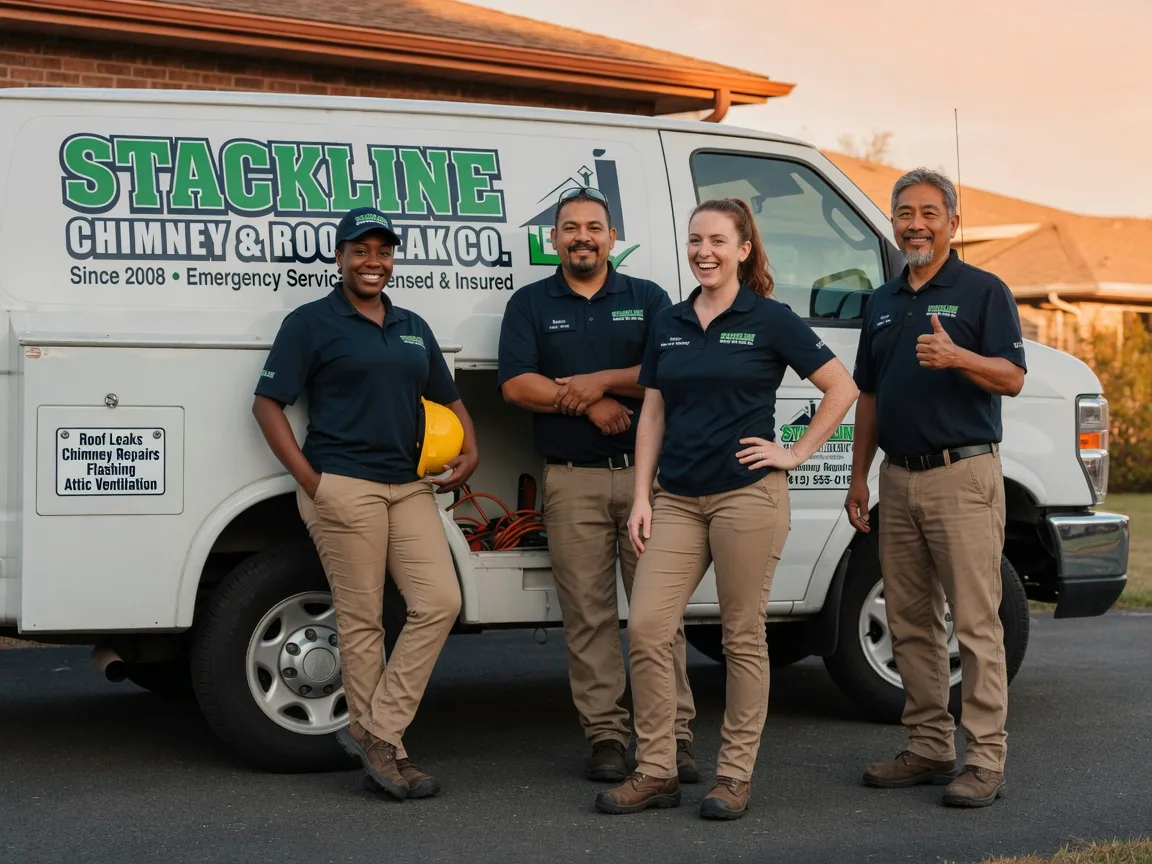 Chimney flashing repair company in Ludlow, PA
